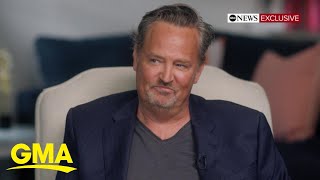 Matthew Perry describes battle he fought with addiction during Friends l GMA [upl. by Vernon]