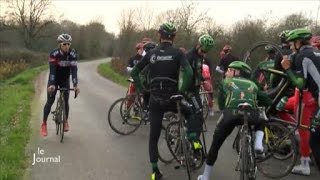 Cyclisme  L’équipe de Direct Énergie en mode entrainement [upl. by Alyad689]