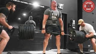 New Worlds Strongest Man Attempts Eddie Halls Deadlift Record [upl. by Russel]