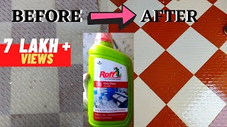 How to clean tiles  how to clean bathroom tiles roff tiles cleanerroffceracleantilescleaner [upl. by Arihsan]