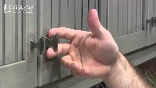 Cabinet Door Hinge Adjustment InAndOut [upl. by Lleznov87]