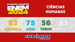 Gabarito ENEM 2024 CHROMOS  Prova Amarela Questão 82  Ciências Humanas [upl. by Asiela157]