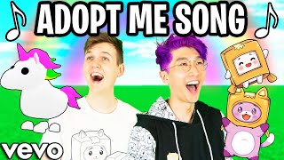 ULTIMATE ROBLOX ADOPT ME SONG Official LankyBox Music Video [upl. by Cahn]