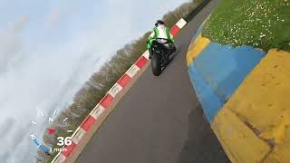 Last Few Laps of Open 600 Race 2 at Darley Moor 14th April 2024 [upl. by Enrahs]