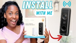 Everything You Need To Know  Eufy S330 WIRELESS Doorbell StepbyStep Installation [upl. by Nivets]