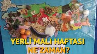 Yerli Malı Haftası Ne Zaman [upl. by Koenig]