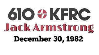 Jack Armstrong on 610 KFRC San Francisco [upl. by Alyacim]