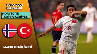 Norveç 12 Türkiye  EURO 2008 Elemeleri  Tarihi Galibiyet [upl. by Shaddock]