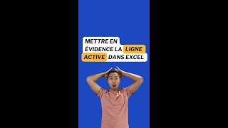 Mettre en évidence la ligne active dans Excel 🔦 [upl. by Elle]