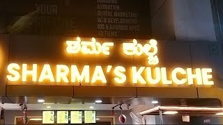 Delhis famous street food chole kulche in Bangalore  Sharmas kulche hanichannel food kulcha [upl. by Antebi]