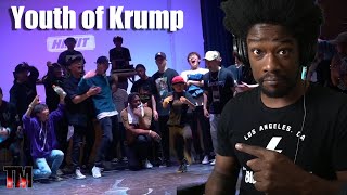 DK vs Baby Street Beast  2021 Krump Reactions [upl. by Eartha]