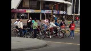 La Ciclovia de Bogota [upl. by Ettelohcin]