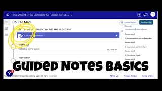 Edgenuity Guided Notes Basics [upl. by Nisotawulo722]