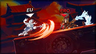 EU cai CONTRA um PRO PLAYER no BRAWLHALLA [upl. by Areik]