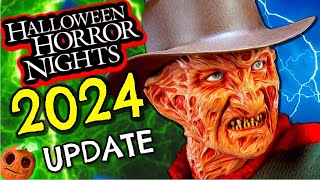 Halloween Horror Nights 2024 FREDDY KRUEGER UPDATE  HHN 33 [upl. by Vaughn]