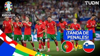 ÂĄTANDA DE PENALES COMPLETA  Portugal vs Eslovenia  UEFA EURO 2024  8vos  TUDN [upl. by Sallyanne]