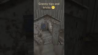 granny tips and tricks part 3how to get keys from the playhouse without cogwheel granny shorts [upl. by Niamert]