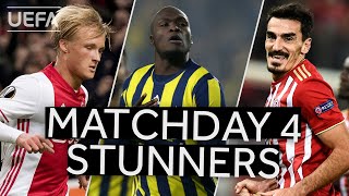 DOLBERG SOW CHRISTODOULOPOULOS Classic UEL Matchday 4 GOALS [upl. by Akinad]