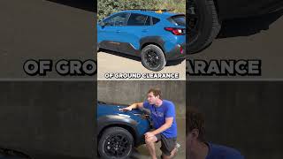 2024 Subaru Crosstrek Wilderness Is Capable And Weird Looking shorts newcar subaru dougdemuro [upl. by Nairdad]