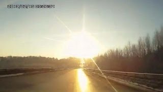 Chelyabinsk Russia meteorite explosion [upl. by Beitch]