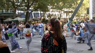 Obon Dance Festival in Bryant Park 2011 [upl. by Ardnaik]