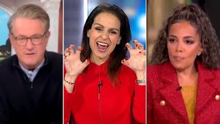 Lefties losing it Catfight as The View host attacks MSNBC [upl. by Longmire562]