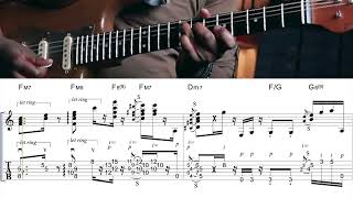 Isaiah Sharkey plays chords on IIIIVIII V  TAB [upl. by Alios]