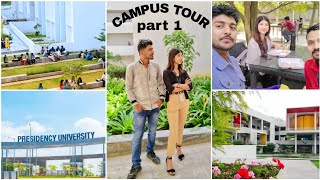 Presidency University Bangalore Campus Tour  Part 1  presidencyuniversity campustour [upl. by Annirac254]