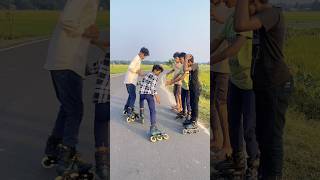 Skating crazy public reactions 😱😰skatersinline skatesskateboardskating shoesshortsyt shorts [upl. by Nevek]