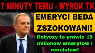 TO DZIAŁA SIĘ TERAZ Emeryci masowo szturmują ZUS Ruszyły wypłaty GIANT dotyczy 15 milionów [upl. by Feil43]