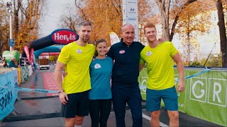 Unser Hervis Staffelteam beim Graz Marathon 2022 [upl. by Einnahc219]