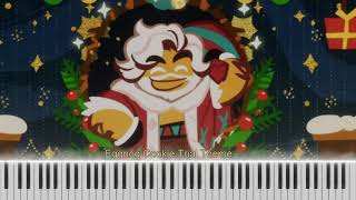 Cookie Run Ovenbreak CROB Eggnog Cookie Trial Theme Piano Cover [upl. by Leahcimed]