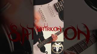 The Pentagram Burns  Satyricon Guitar Cover [upl. by Ahsin]