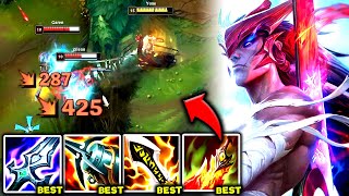 YONE TOP IS PERFECT TO 100 ERASE EVERYONE AND CARRY 1V5 👌  S13 Yone TOP Gameplay Guide [upl. by Hassett]