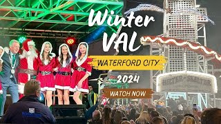 Winterval 2024 Irelands Largest Christmas Festival  Waterford City Magic [upl. by Nnek]