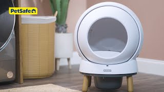 How to Clean Your PetSafe® ScoopFreeSmartSpin™ SelfCleaning Litter Box [upl. by Lahtnero]