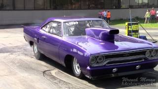 1970 Plymouth GTX Drag Racing The Mopar Nationals [upl. by Kinnon]