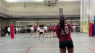 Fordham vs Quinnipiac 1st set [upl. by Fedak]