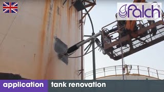 Costefficient tank cleaning with highpressure jet systems Container amp tank renovation with robots [upl. by Etnovaj647]