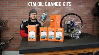 KTM  Husqvarna  GasGas Oil Change Kits [upl. by Gold]