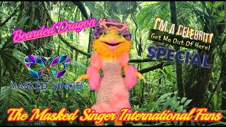 The Masked Singer UK  Bearded Dragon  Im a Celebrity Special 2023 [upl. by Mossolb]