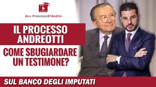 Il processo Andreotti  Come sbugiardare un testimone [upl. by Nyleak157]