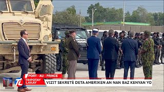 Sekretè deta Ameriken an Antony Blenkin vizite baz polisye Kenyan 🇰🇪 yo [upl. by Nyved]