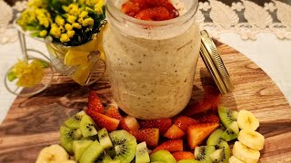 Never Miss a Healthy Breakfast Easy Overnight Oats Recipe [upl. by Higbee391]