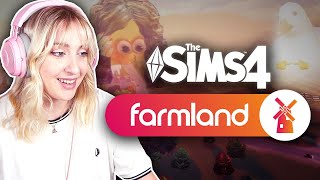 FARMING IN THE SIMS 4 Farmland Mod Pack [upl. by Ranit474]