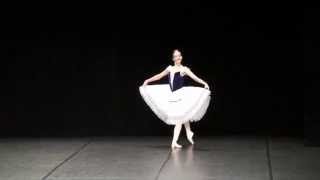 Giselle 1st act variation Jeune Ballet Mediterranean Gold winner Julija Stankeviciute 17 [upl. by Regen]