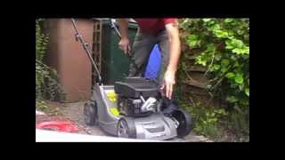 Mountfield Petrol Lawn Mowers First Start [upl. by Ri247]