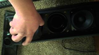 yamaha ysp 2200 sound test 05 Subwoofer [upl. by Assirac]