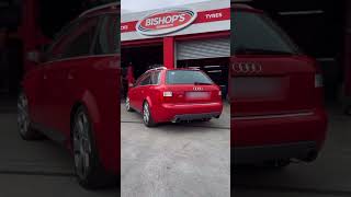 Red Hot Ride Audi S4 Avant with Rebel Performance Exhaust [upl. by Lleihsad77]