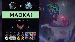 Maokai Jungle vs Viego  KR Grandmaster Patch 1411 [upl. by Gamal]